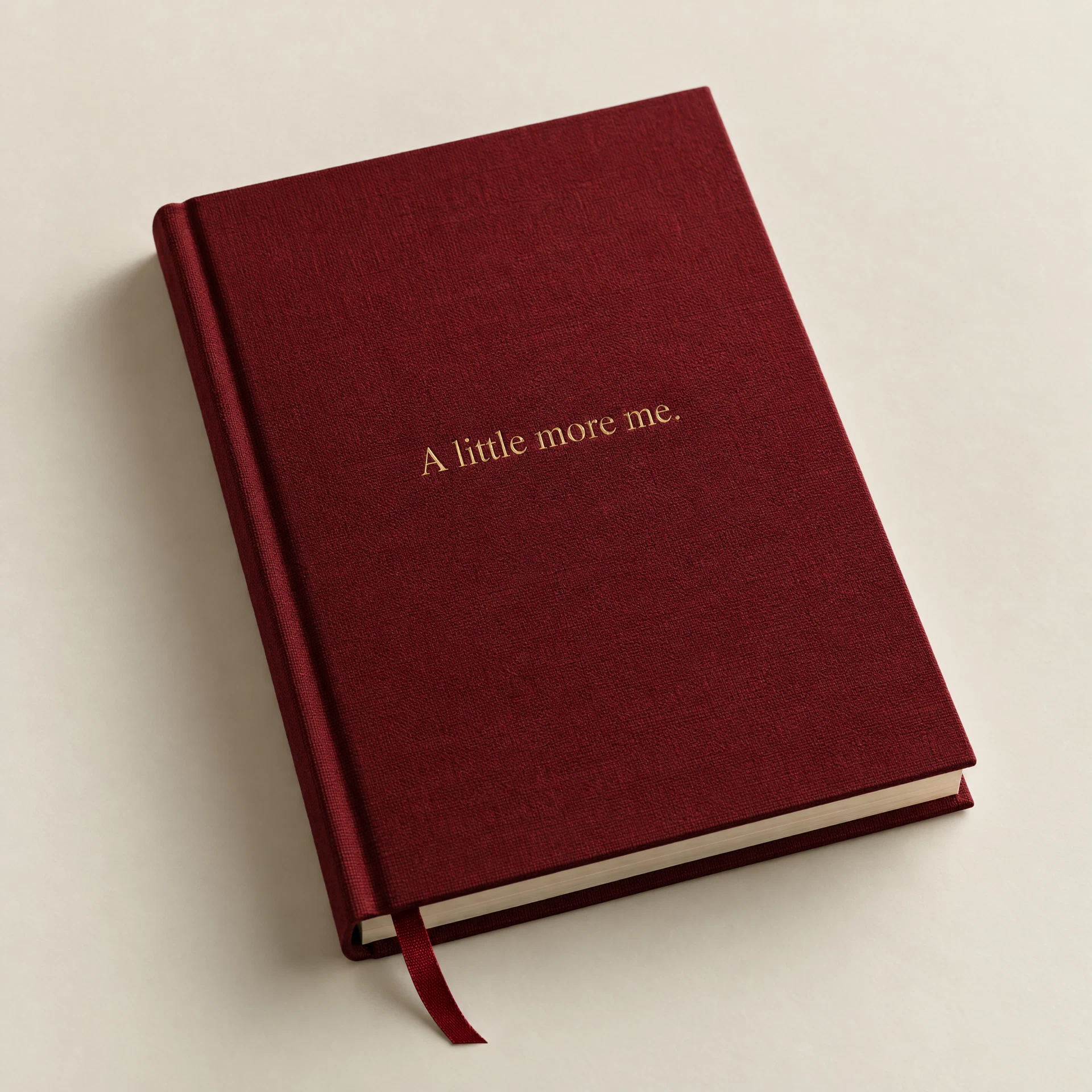 Concept design: A Little More Me Journal
